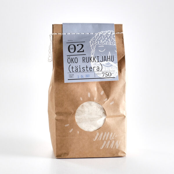 Rukkijahu täistera 750g Lauri-Jaani talu